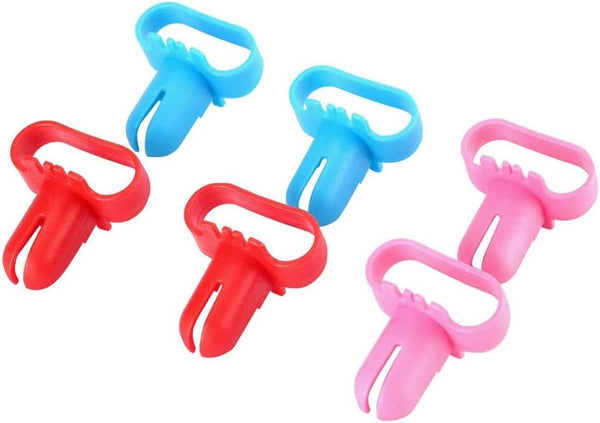BinaryABC Balloon Tying Tool Device, Balloons Knot Tool, 6 Pcs (Random Color)