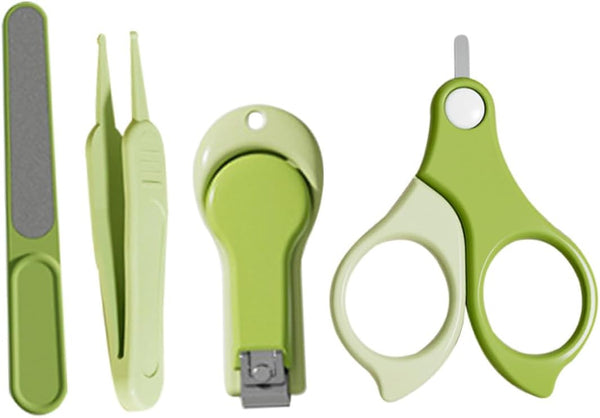FRCOLOR Nail Clipper Kit with Nail Trimmer and Filer for Infants, Portable
