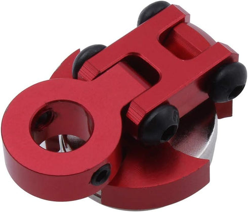 4PCS HobbyPark Aluminum Magnetic Stealth Body Post Mounts for 1/10 RC Car, Red