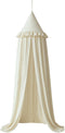 Wonder Space Kids Bed Canopy with Ruffles, Pastel Neutral Color for Boys