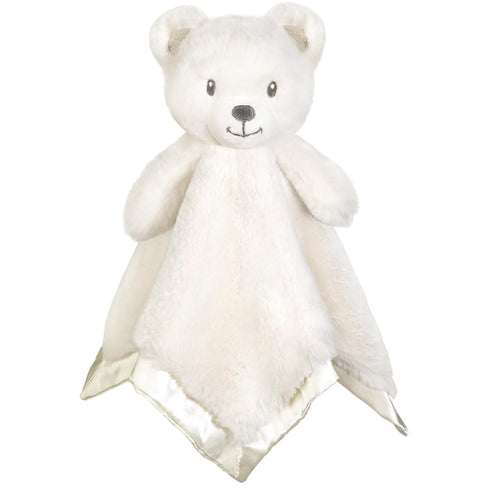 Bear Security Blanket Soft Baby Lovey Fluffy Blanket Unisex Lovie Snuggle Toy