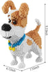 Ulanlan Adult Building Sets, 2100 Pieces Micro Bricks Dog Animal Building Toy for Kids and Teens