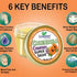 8OZ- (2-4 oz Calendula Comfrey Super Salve Jars), by Creation Farm Balm Soothes Baby Bottoms, Hand Cream for Dry