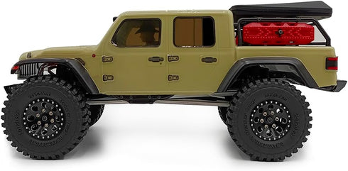 4Pcs 1.0" Soft Rubber Tires for 1/18 TRX4M Defender 1/24 Axial SCX24 Deadbolt Bronco RC Crawler Car (C Style)