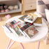 X Hot Popcorn Miniatures Dollhouse Books, 25PCS 1:12 Scale Mini Books for Doll House Decor