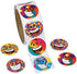 5 Rolls of Party Supplies Stickers for Kids Teachers, 1000 Stickers, Sticker Roll