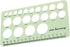 Nurnesy 1.5m Nipple Ruler, Flexible Silicone Breast Flange Measurement Tool for Breast Pump Flange Sizing, Postpartum
