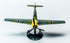 Airfix Quickbuild Messerschmitt 109 Airplane - Brick Building Plastic Model Kit J6001