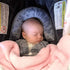 Culclendy Baby Head Support and Strap Covers, Baby Headrest and Carseat Neck Cover, Infant Head Support Pillow, Toddler