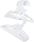Doll Clothes Hangers for American 18" Girl Dolls - Set of 24 Unique Pink and White Butterfly Wardrobe Hangers
