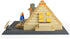 643Pcs Great Pyramid of Giza & Sphinx Egypt Building Blocks Toys Puzzle Set for Kids Adults