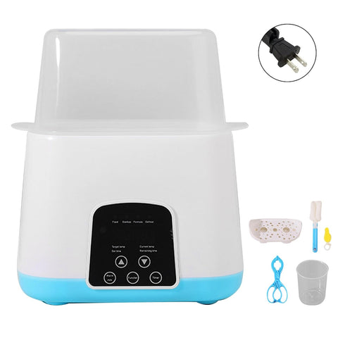 Depisuta 110V) Double Baby Bottle Warmer, Water Bath Warming Breastmilk Baby Milk Heater with Food Heater Defro, Temp