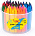 Pack 72 (6 12 2 Jovi Triwax Triangular Crayons; Classroom of Each of Colors) Plus sharpeners