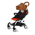 MINILUJIA Baby Stroller Armrest Cover - Universal DustProof PU Leather Handlebar Sleeve with Removable Zipper