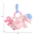 0 Itzy Ritzy Teething Activity Toy - Bitzy Busy Ring Infant Teething Toy Features Braided Teether & Dangling Toys