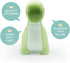 Bellzi Brontosaurus Cute Stuffed Animal Plush Toy - Adorable Soft Dinosaur Toy Plushies and Gifts - Perfect Present