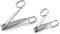 E Z Grip Scissor Like Nail Clippers - 2 PC