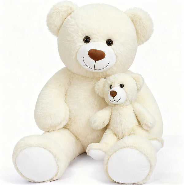 Yeqivo Big Teddy Bear Stuffed Animal Big Teddy Bear Mama with Baby Giant
