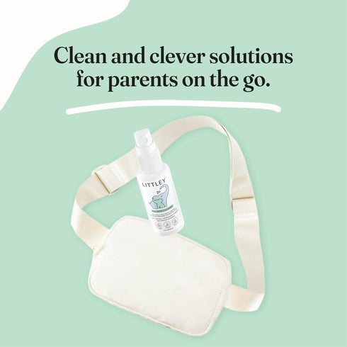 2oz Littley Pacifier&Teether Cleaner | AlcoholFree HOCl Spray for Baby Pacifiers, Teethers, Bottles&HighTouch Toys |