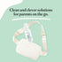 2oz Littley Pacifier&Teether Cleaner | AlcoholFree HOCl Spray for Baby Pacifiers, Teethers, Bottles&HighTouch Toys |