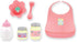 17" 7 Set| 2+, JC Toys - Doll High Chair | Fits Dolls up to | Easy to Clean | Simple Assembly | Piece Play Ages