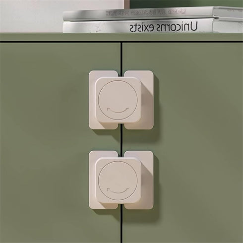 Multi Functional Drawer Safety Lock - Baby Anti Pinch Cabinet, Refrigerator, Window, Drawer Lock, No Punching Required