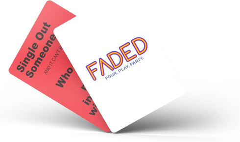 Faded: Hilarious Drinking Game for Adults - Get Your Party Lit and Make Every Gathering Memorable