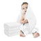 FOOK FISH Muslin Baby Towel Muslin Cotton 2-Pack 6-Layer Large Size 40"