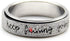 6 7 8 9 10 Initial Fidget Spinner Anxiety Ring for Women Fidget Ring Women Men Keep Going Mens Ring Spinning Ring