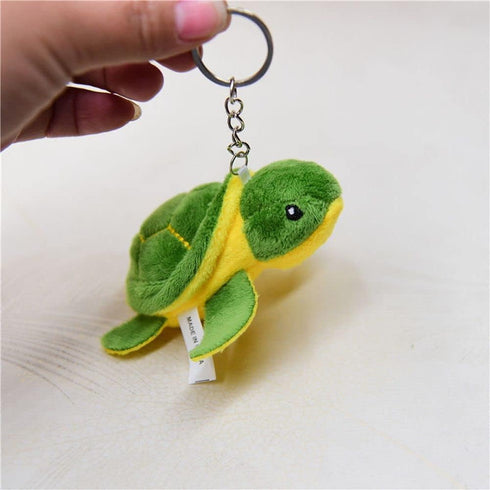 Mini Sea Turtle Stuffed Animal, Adorable Cute Plush Turtle for Party Decorations, Bag Accessories, Car Keychain