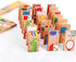 28 Pcs Educational Wooden Toy Domino Animal Puzzles Kids Game Gift