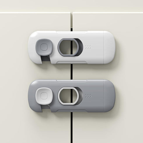 Ruzofo 5Pack 5 Count (Pack 1)) Child Proof Refrigerator Lock, Fridge Locks for Kids,with Adhesive,Child Safety Locks