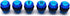 6 Pcs/Lot 28mm Arcade LED Push Buttons, Illuminated Player 1P 2P Coin Start Select for Arcade Machine