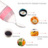 Generic Silicone Squeeze Feeding Spoons - Baby Food Maker & Feeder - Safe & Convenient Feeding Solutions for Kids