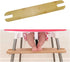 High Chair Footrest, Adjustable Height Natural Bamboo Baby Highchairs Pedal, Suitable for IKEA Antilop High Chair Footstool