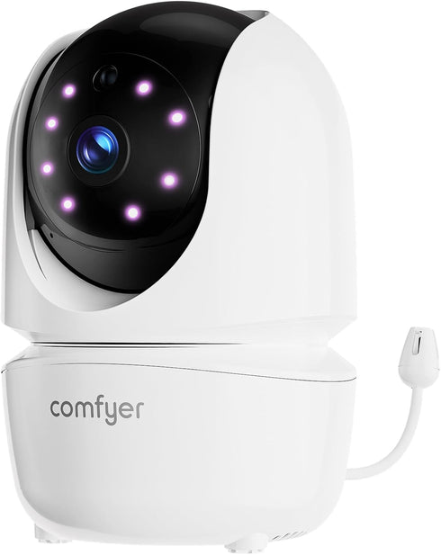 Comfyer BM01 Add-on Camera Baby Monitor, Video Baby Monitor, 1080p FHD Resolution, Remote
