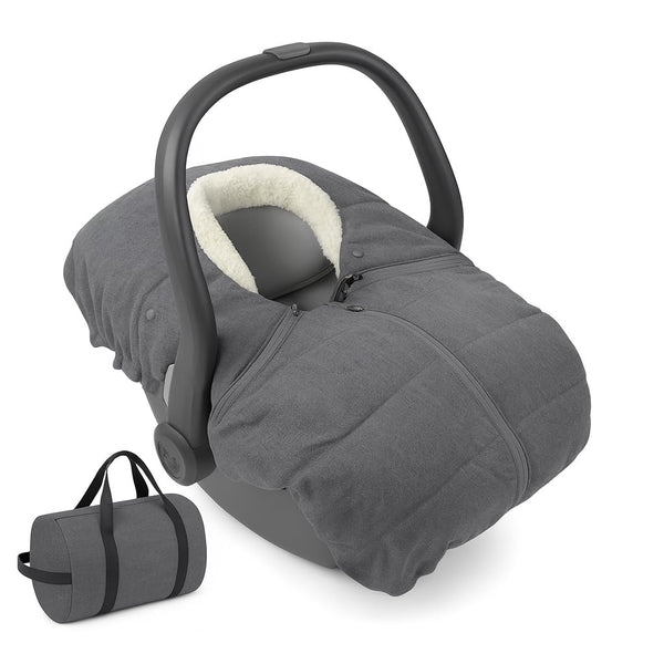 Quintriae Winter Car Seat Cover for Baby Cozy Infant Carseat Blanket Compatible with