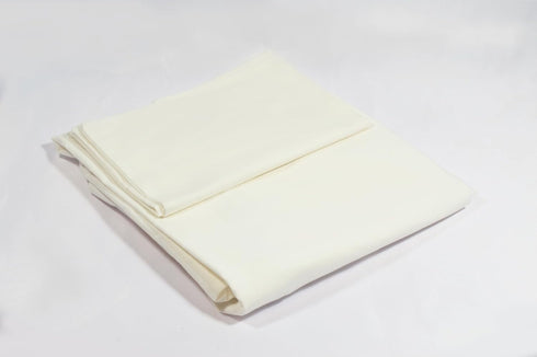 Set 100% Crib Sheet Organic Cotton GOTS Certified Crib Fitted Sheet and Pillowcase Sand Beige