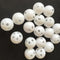 10Pcs White Rattle Balls Inserts for Rattle Box, Noise Maker for Animal Puppet Doll Baby Pet