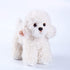 CU-MATE 12" Plush Poodle Dog Toys, Simulation-Realistic & Lifelike Soft Stuffed Animal