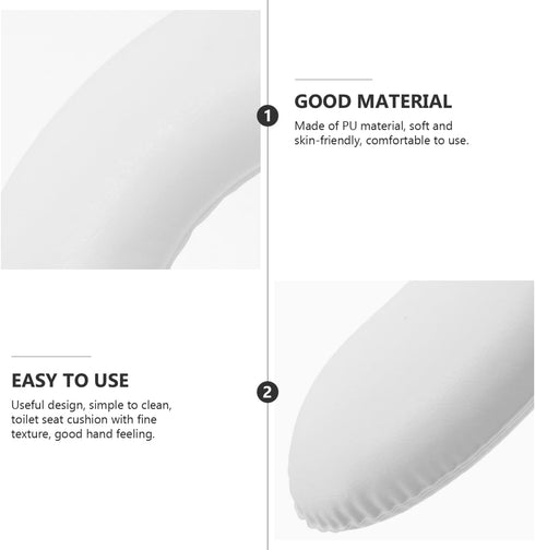 Toilet Seat Soft Cushion for Kids Toddler Potty Training Seat Pad Comfortable Pu Padded Cover Portable Home Travel Use