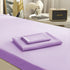 NookZuzu 3 Set,Purple Set 3-Piece Set Set Piece Toddler Sheet Basics Bed Sheet for Toddler,Microfiber Sheet Soft