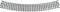 Atlas Model Railroad HO Code 100 18" Radius Curve (6)