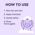 Generic 8.4 oz Natural Lavender Baby Shampoo, Tear-Free Gentle Wash with PlantDerived Cleansers, Hypoallergenic