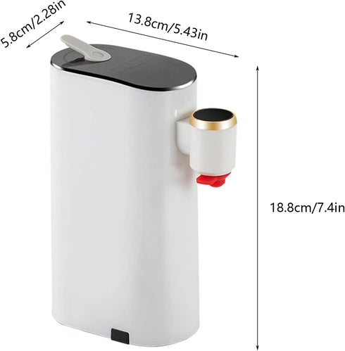 wukaeiue 5 1500W Instant Hot Water Dispenser, Baby Bottle Warmer Formula Dispenser, Mineral/Bottled Water Dispenser