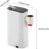 trggvvrt 1500W 5 Portable Water Warmer, Instant Hot Water Dispenser, Baby Bottle Warmer Formula Dispenser