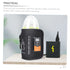 Toddmomy Portable USB Bottle Warmer Temperature Heating Wrap for Milk Travel Friendly Design with LCD Display for Go