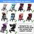 Baby Stroller Sun Shade for Sun Protection, Canopy Cover Awning for Strollers, Car Seats, Prams