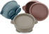 PandaEar 3 Pack Baby Bowls with Suction, Silicone Toddler Bowls with Lids, No Spill Feeding Bowl Set for Baby Infant,