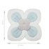 PandaEar Soft Flower Petals Baby Bath Pad - Essential Shower Gift for Infants (Blue)